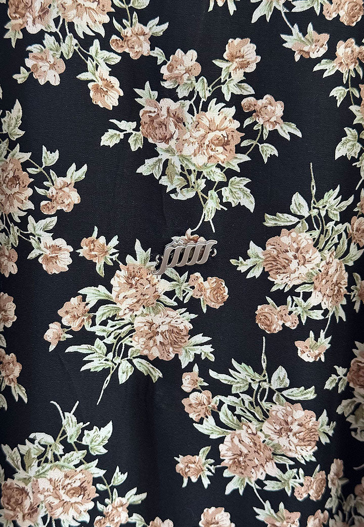 Printed Black