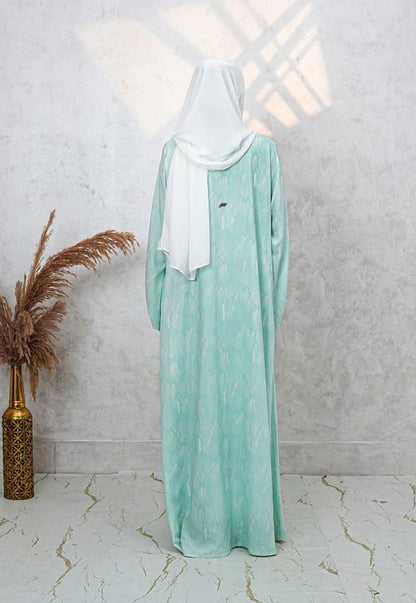Printed Teal