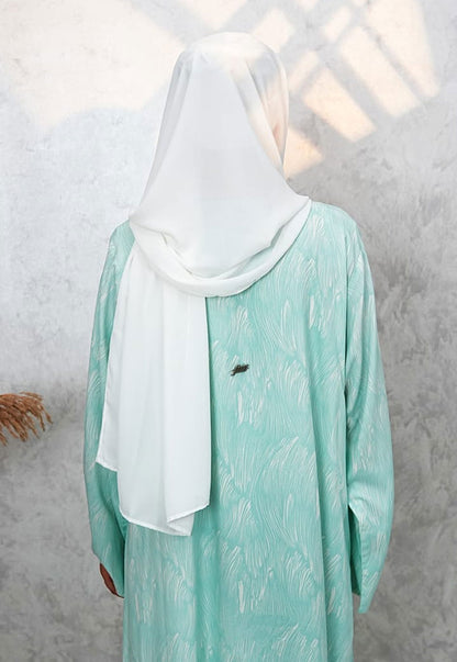 Printed Teal