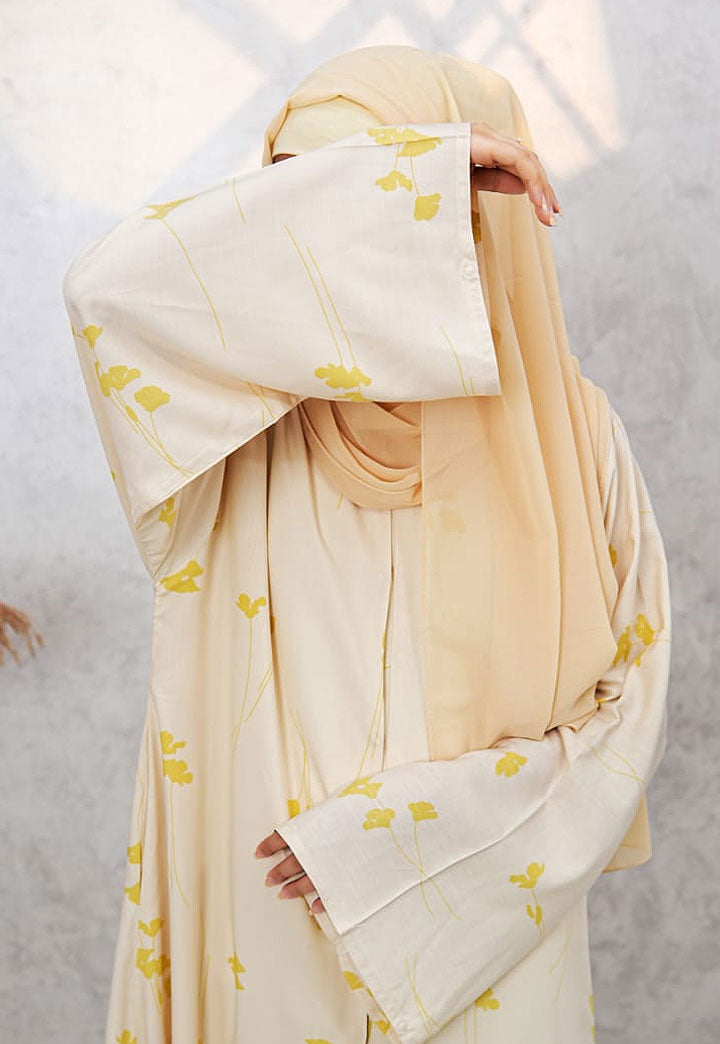 Printed yellow
